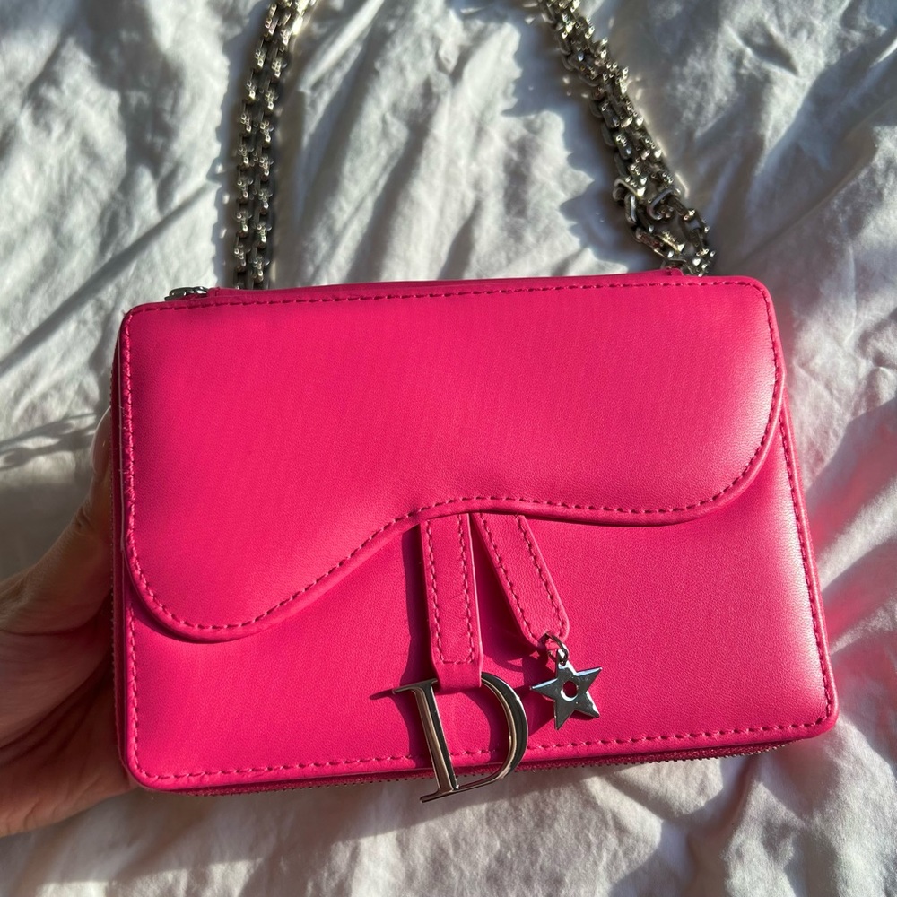 Christian Dior Beauty Dior Addict Shine Star Saddle Vanity Box Clutch Bag
